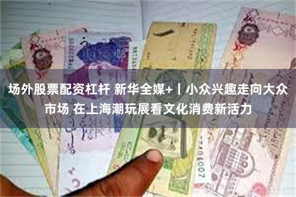 场外股票配资杠杆 新华全媒+丨小众兴趣走向大众市场 在上海潮玩展看文化消费新活力